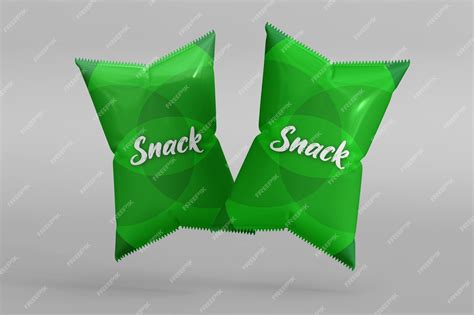 Premium Psd Snack Packaging Mockup