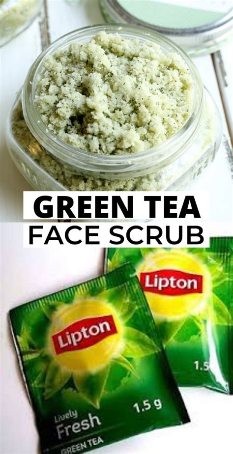 Green Tea Homemade Face Scrub That You Can Prepare In Just 2 Minutes