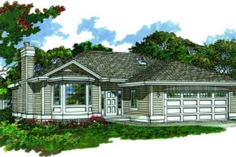 Traditional Style House Plan 3 Beds 2 Baths 1253 Sqft Plan 47 370