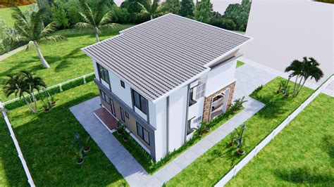 House Plans 9x11 Meter 30x36 Feet 4 Beds Pro Home Decors