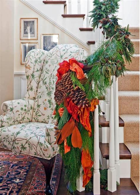 Adding fresh garland to your stairway banister creates an elegant and festive look, bringing the classic spirit of christmas to your home. 12 Beautiful Christmas Banisters