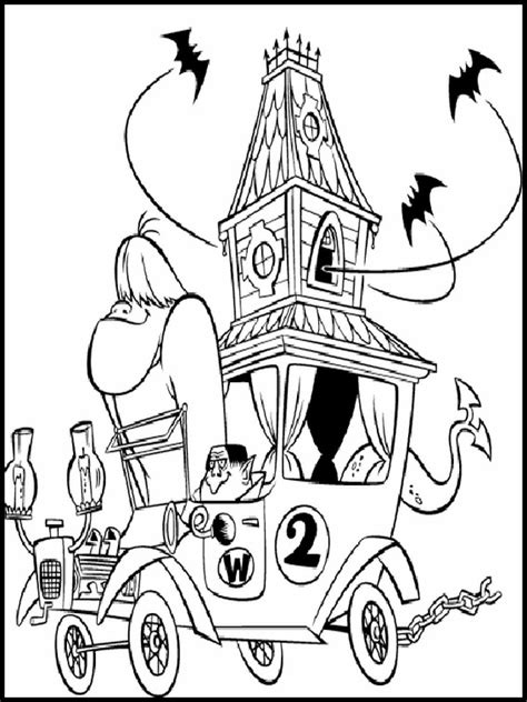 Find all the coloring pages you want organized by topic and lots of other kids crafts and kids activities at allkidsnetwork.com. Wacky Races Printable Coloring Book 12