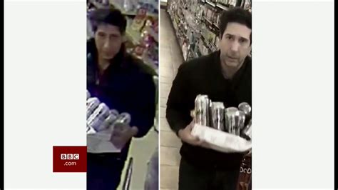 David Schwimmer Lookalike Thief Questioned By Police 3 Uk Bbc