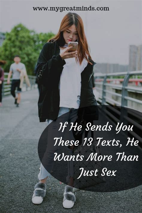 If He Sends You These 13 Texts He Wants More Than Just Sex