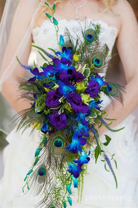 peacock wedding bouquet bride bouquets bridal flowers purple wedding flowers bouquet