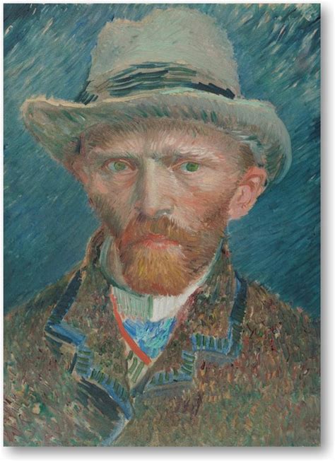 Zelfportret Vincent Van Gogh X Dibond Voor Binnen N Buiten