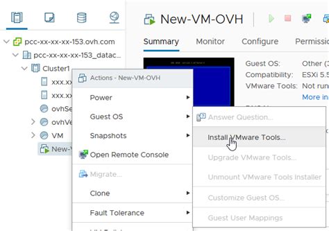 Installing Vmware Tools Ovh Guides
