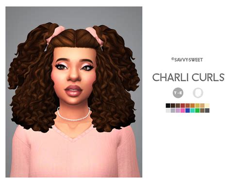Sims 4 Cc Maxis Match Curly Hair Stickyvil