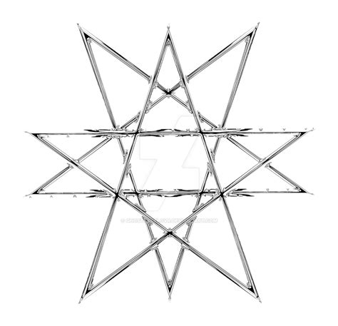 Double Pentagram By Ghostfacelovr On Deviantart