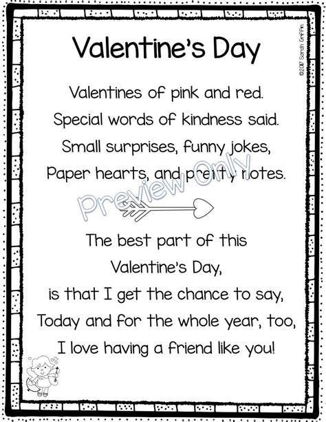 5 Valentines Day Poems For Kids Valentines Poems Kids Poems