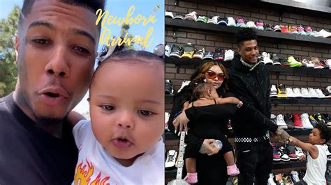 Blueface And Bm Jaidyn Alexis Take The Kids Sneaker Shopping Before His