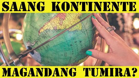 Ang Pitong Kontinente Sa Daigdig Youtube