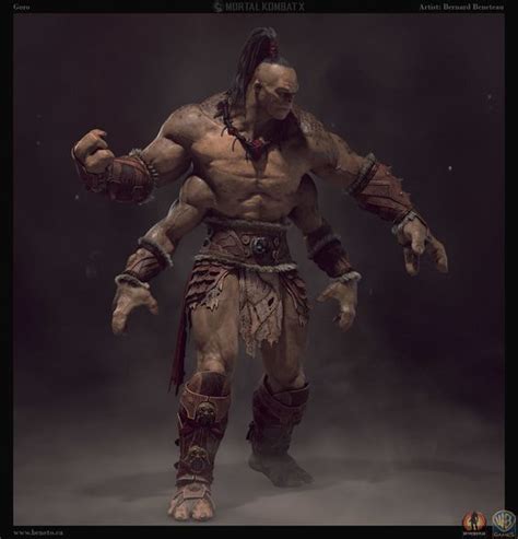 Mortal Kombat X Goro Bernard Beneteau On Artstation At