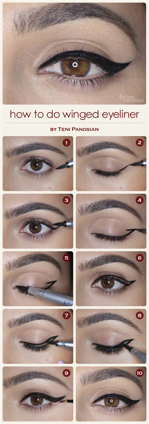 Simple Way To Do Winged Eyeliner Tuppsonline