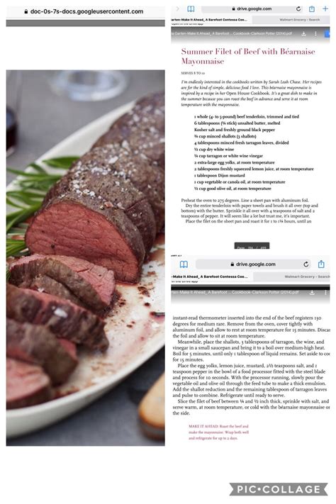 Beef tenderloin has silver skin, which is a thick layer of white (sometimes silvery) connective tissue running along its surface. Beef Tenderloin Recipes Ina Garten - Summer Filet Of Beef With Bearnaise Mayonnaise Beef Filet ...