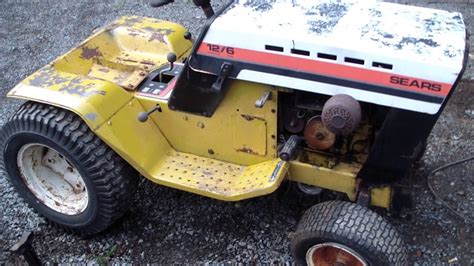 Sears Garden Tractor At Craftsman Tractor