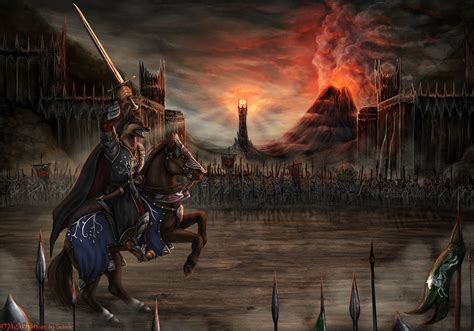 Battle Of The Black Gate By Sidonie On Deviantart