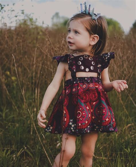 Boho Kids Clothing Cute Girl Dresses Baby Clothes Patterns Kids