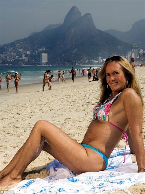 Helo Pinheiro Real Girl From Ipanema Returns To Rio Beach Shows Off Year Old Bikini Body