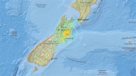 A Magnitude 78 Earthquake Struck New Zealand On November