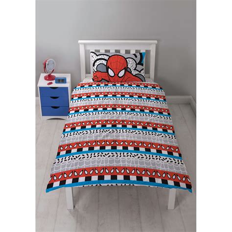 Per la camera dei ragazzi o dei bambini che amano la comodità: MARVEL Spiderman Copripiumino Set di biancheria da letto ...
