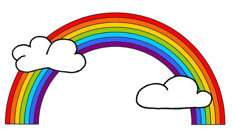 Arc En Ciel Dessin Couleur Cool Photos Coloriage Arc En Ciel Gratuit à