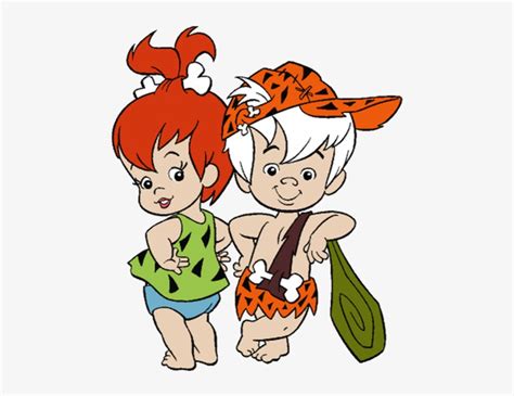 Share This Image Pebbles Y Bam Bam Free Transparent Png Download