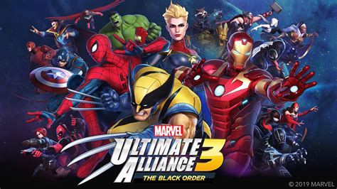 Marvel Ultimate Alliance 3 The Black Order For Nintendo Switch