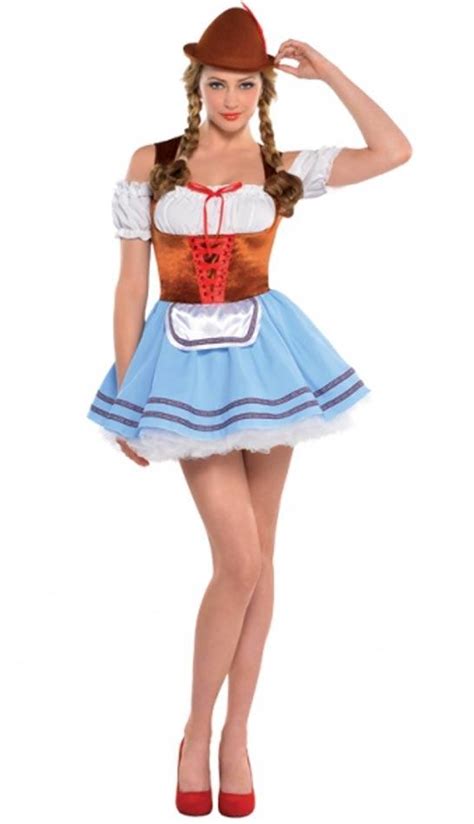 Bavarian Oktoberfest Woman Costume By Amscan 98024 Karnival Costumes