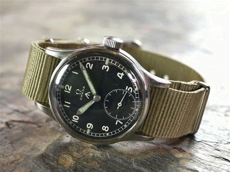 Omega Dirty Dozen British Army Military Watch C1945 Sold Uk