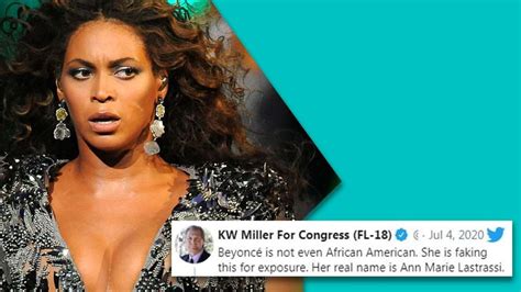 Us Politician Claims Beyonce Is Not African American And Is Italian Hit Network