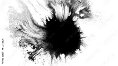 Ink In Water Stunning Visuals Of Black And White Ink Effect With
