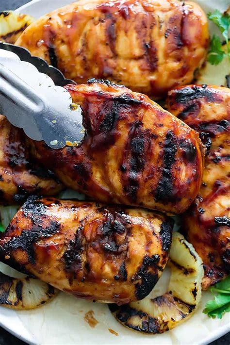 Grilled Hawaiian Bbq Chicken Recipe Ocean