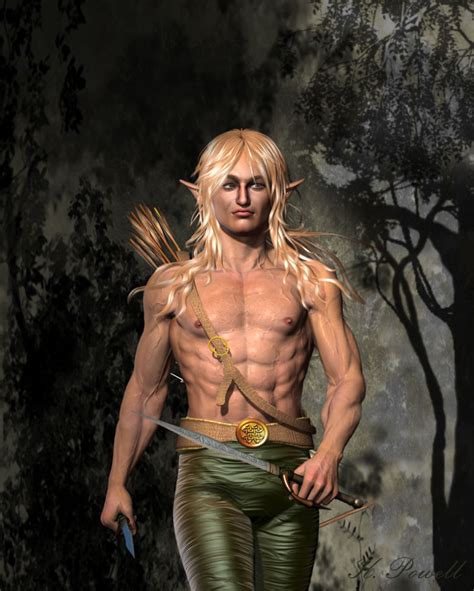 Preparedclose Up Of Male Elf By Kath 13 On Deviantart