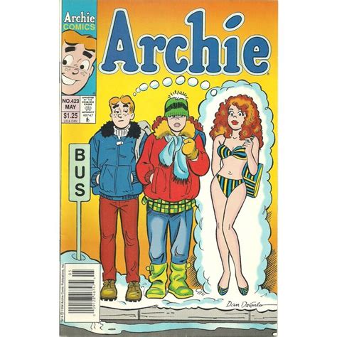 Archie Comic 423 May 1994 Archie Comics Series Guilty Betty Veronica