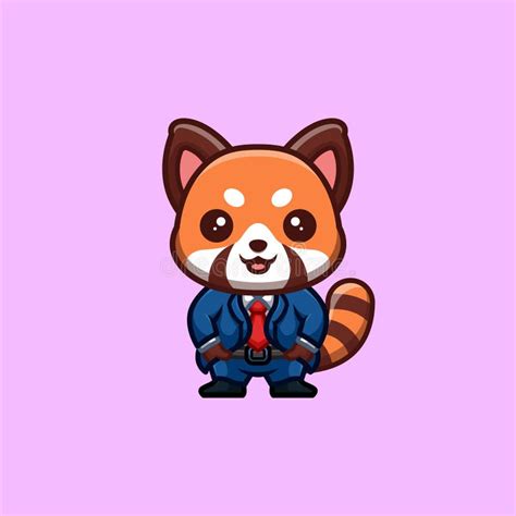 Red Panda Mascot Stock Illustrations 930 Red Panda Mascot Stock