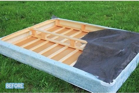 Mattress Box Spring Inside Cutting A Box Spring To Fit