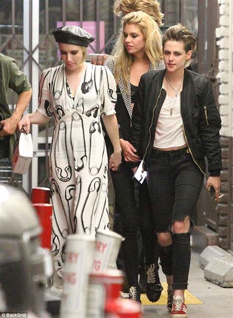 Kristen Stewart And Stella Maxwell Put On A Cosy Display As They Party