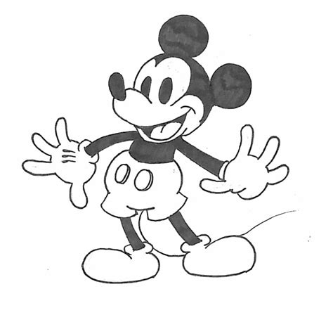 Mickey Drawing Free Download On Clipartmag