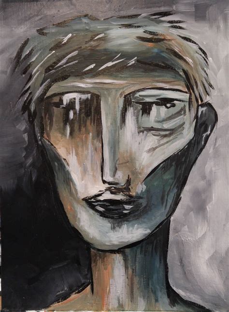 Painting Of Faces On Canvas Georgianne Nolen