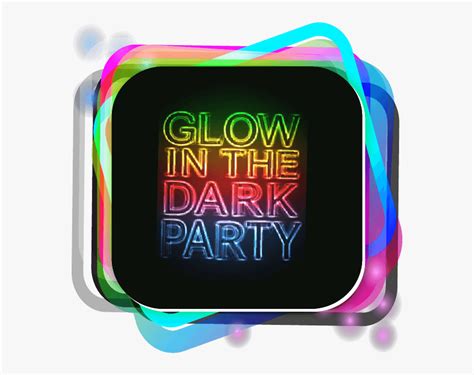 Glow Clipart Glow Party Graphic Design Hd Png Download Kindpng