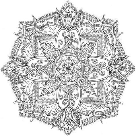 Mandalas Muy Difíciles Para Imprimir Y Colorear 💥 Acepta El Super Reto