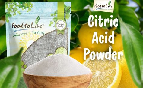 Citric acid is an organic compound with the chemical formula hoc(co 2 h)(ch 2 co 2 h) 2.usually encountered as a white solid, it is a weak organic acid.it occurs naturally in citrus fruits.in biochemistry, it is an intermediate in the citric acid cycle, which occurs in the metabolism of all aerobic organisms. Citric Acid Powder, 8 Ounces — Anhydrous, Fine Granules ...