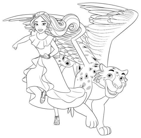 Disney coloring pages colouring pages coloring pages for kids coloring books 6th birthday parties boy birthday miles from tomorrowland movie crafts disney diy. 40 Printable Elena Of Avalor Coloring Pages
