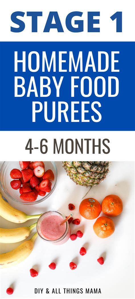 Introducing solid foods to your baby is a big milestone. How To Make Stage 1 Homemade Baby Food in 2020 | Baby food ...