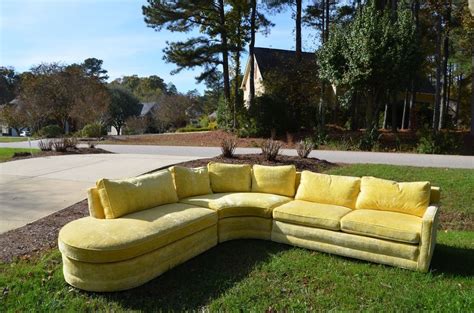 Get the best deals on yellow antique sofas & chaises when you shop the largest online selection at ebay.com. FABULOUS Vintage Sofa: 1970's Henredon Sectional, Yellow Velvet. MINT! #Vintage #Henredon ...