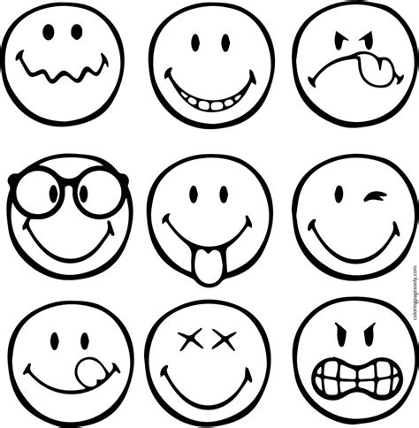 Free Printable Emoji Coloring Pages Emoji Coloring Pages Coloring Pages Printable Emoji