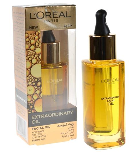 L'Oreal Extraordinary Facial Oil Normal Skin Softens Illuminates 30ml 