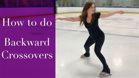 Crossover walks are a great way to increase your inside leg push through and balance on your skates. How to do Backward Crossovers on Figure Skates - Figure Skating Tutorial - YouTube