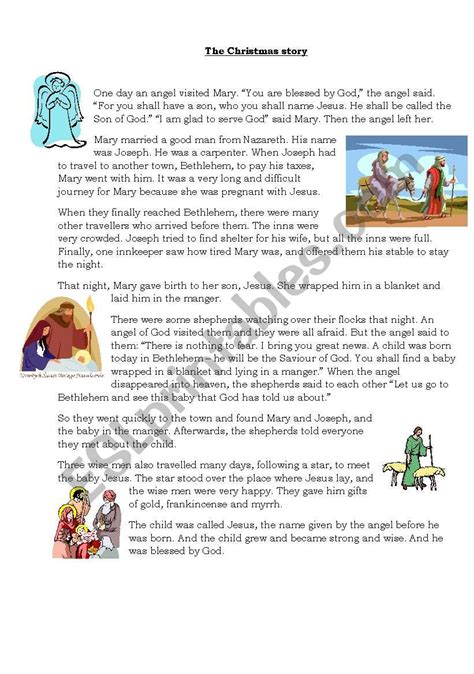 Download our free christmas esl worksheets for kids pdf pack. Writing A Christmas Story Worksheet - A Worksheet Blog
